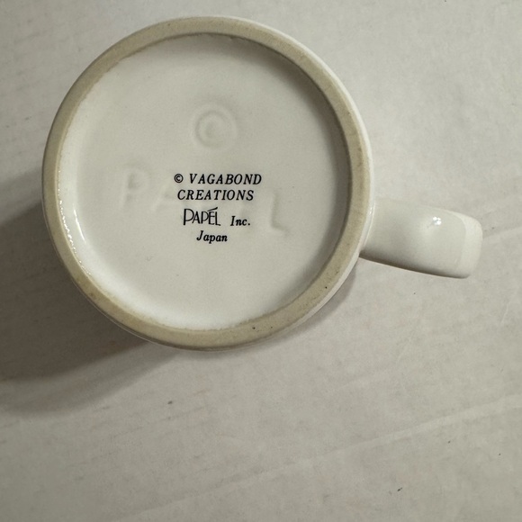 Papel Vagabond Creations Christmas Mug From All of Us Tree Animal VTG Japan 3.75 - Picture 4 of 4